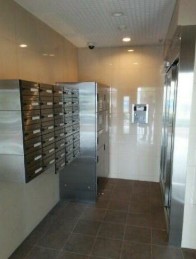 セキュリティ　モニター付きオートロックで防犯面も安心です！ メールボックス