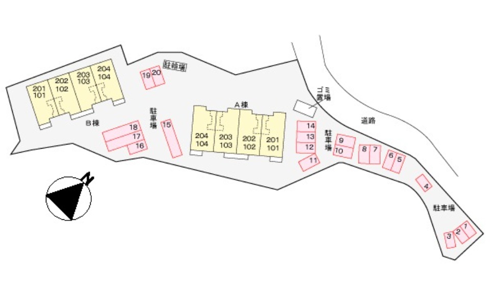 その他共有部分　☆敷地内にゴミ置き場があります☆