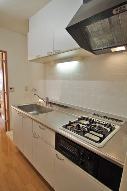 キッチン　２口ガスコンロです♪