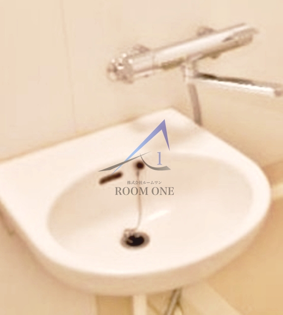 洗面設備　洗面台です。