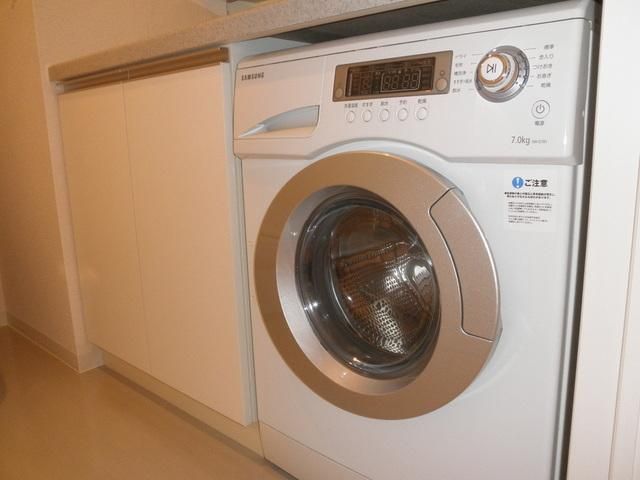 その他設備　洗濯機常備