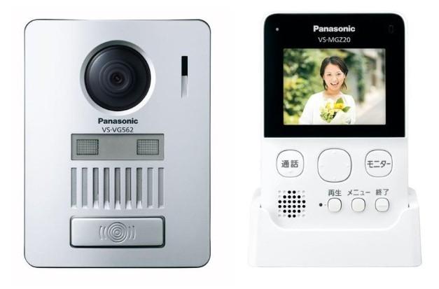 セキュリティ　コードレスインターホンを設置します