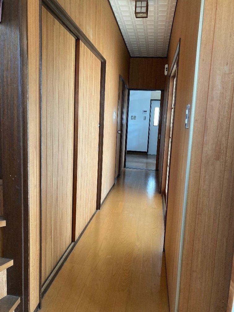 玄関　玄関からの眺め