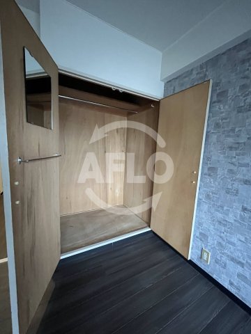 収納　クレインハイツ南堀江　クローゼット