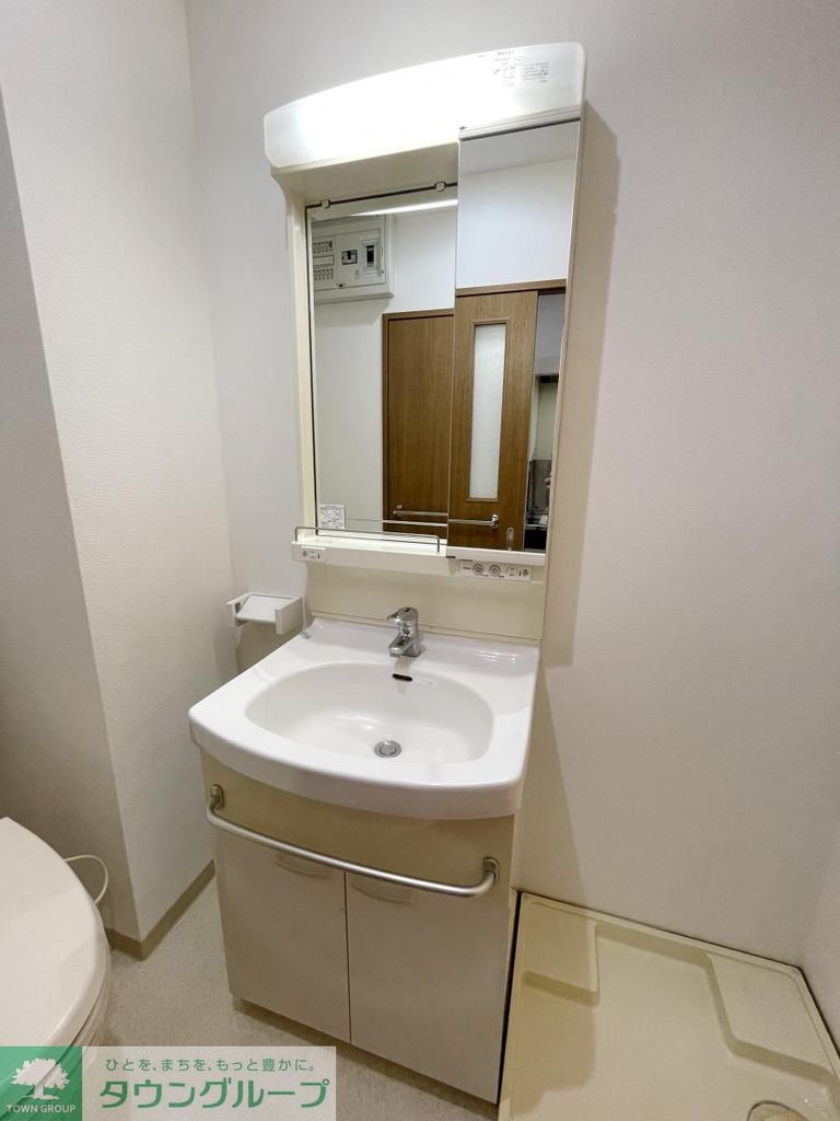 洗面設備　同物件別部屋写真