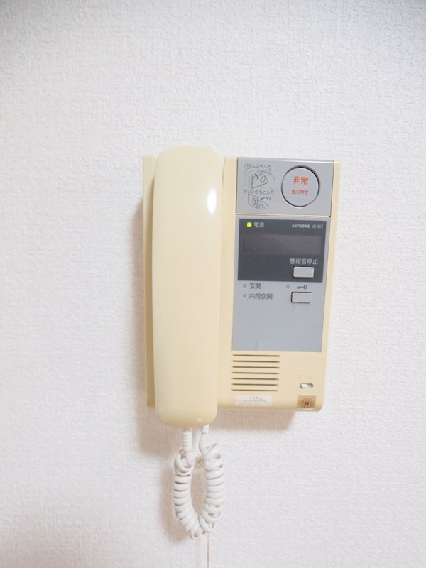 セキュリティ　インターフォン。