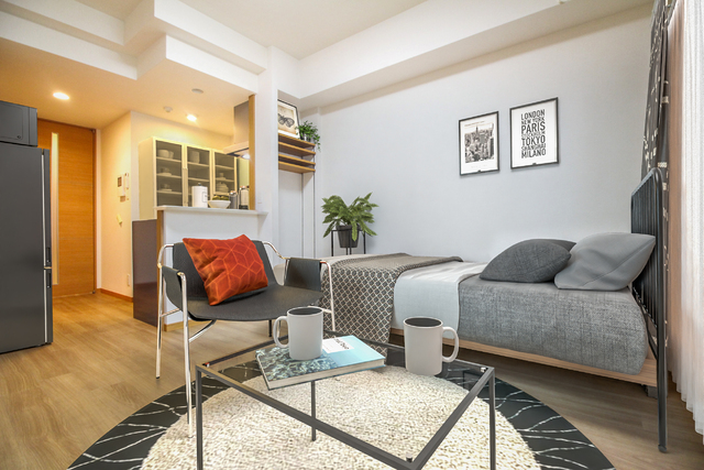 居室・リビング　※家具・家電はＣＧで合成しています