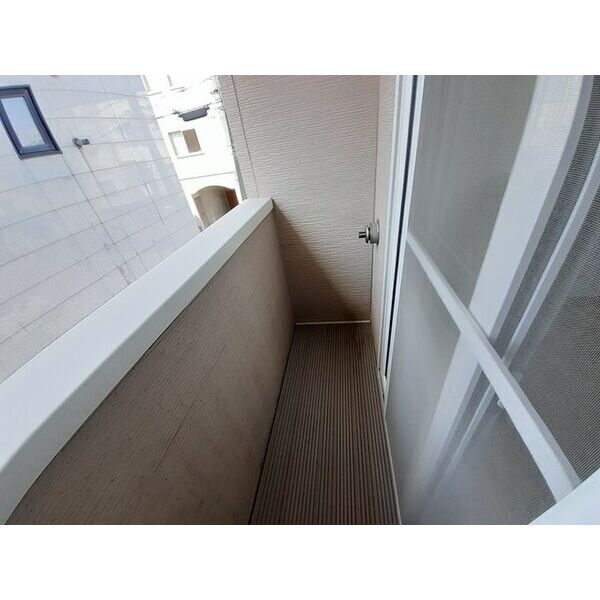 バルコニー　他号室のお写真です。参考にご覧下さい。