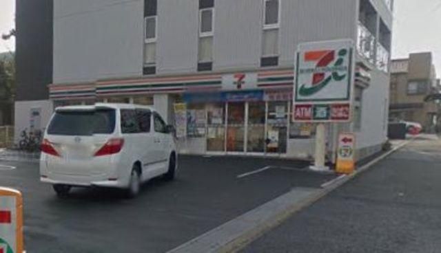 コンビニ　セブンイレブン川崎中原市ノ坪店（コンビニ）まで647m