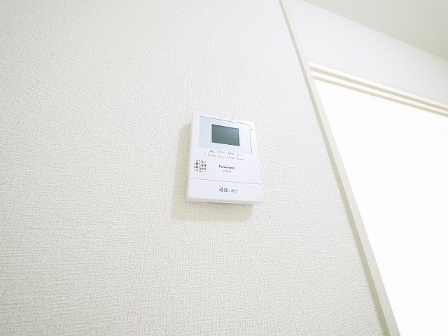 セキュリティ　モニター付きインターホンです