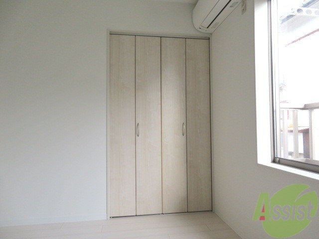 収納　ここに収納があります。収納があると部屋が広く使えます。