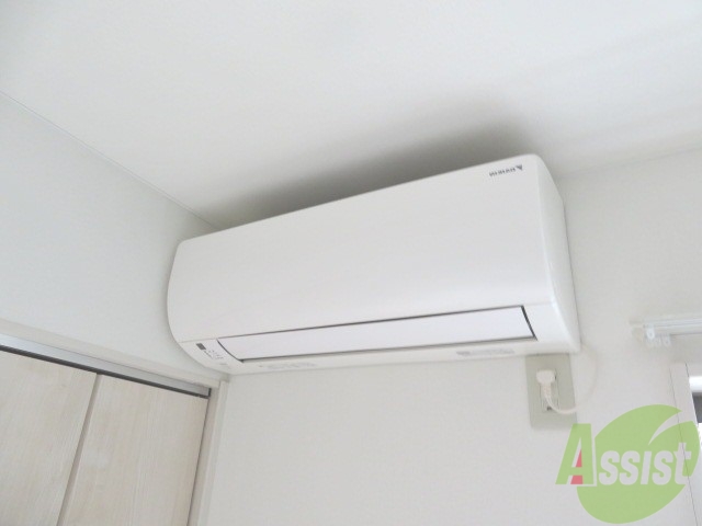 その他設備　エアコンが付いていますので寒暖対策もばっちり。