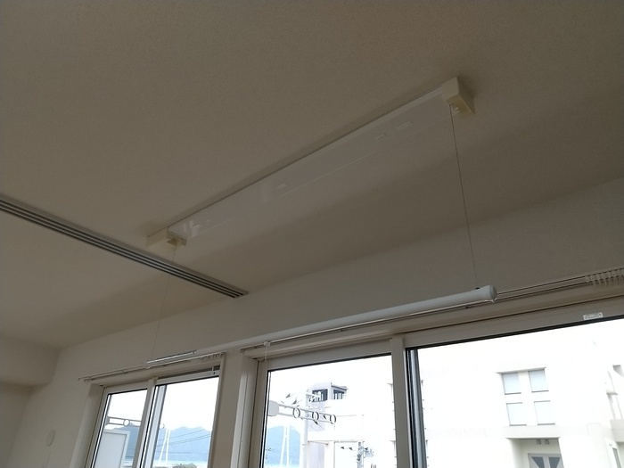 その他　LDKに室内物干しございます