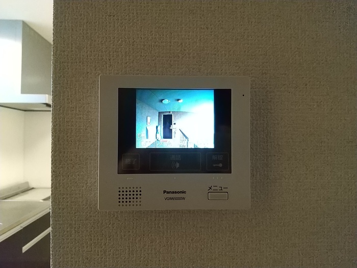 セキュリティ　モニタ付きインターホン