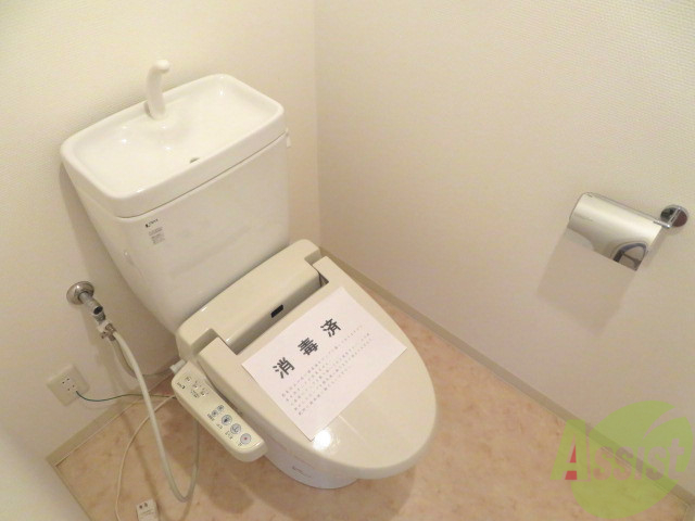 トイレ　トイレを撮影しました。清潔感にあふれています。