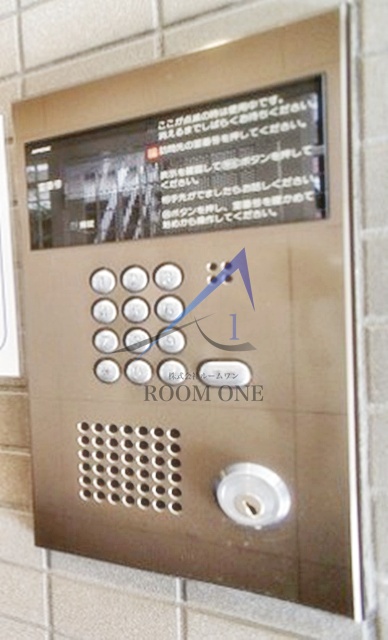 セキュリティ　オートロックです。