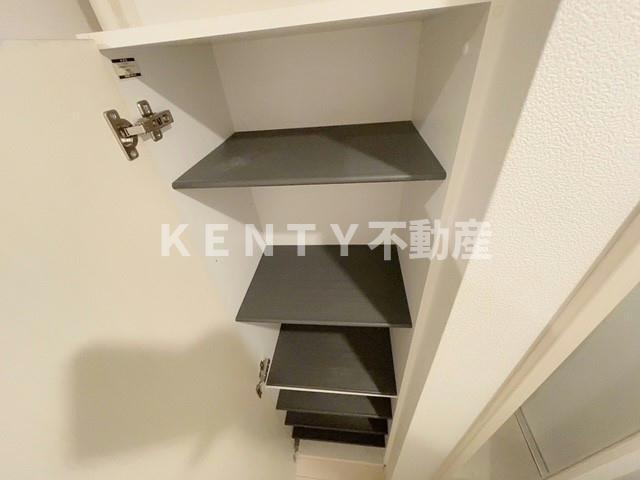 収納　大きなスペースがあり、収納には困りません