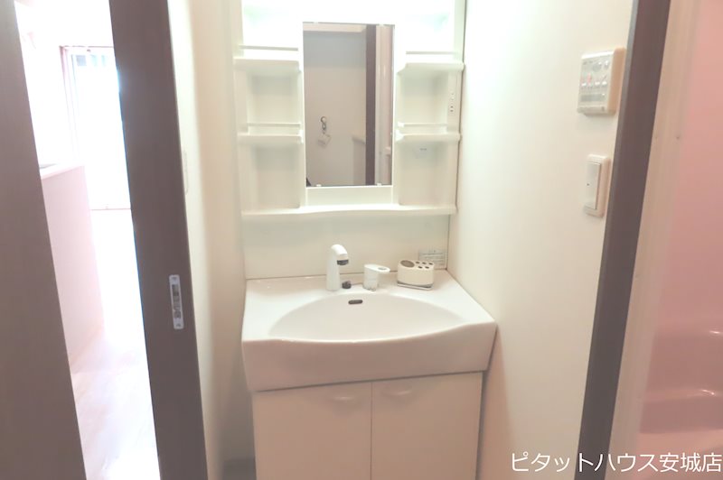 洗面設備　同物件別部屋（反転タイプ）