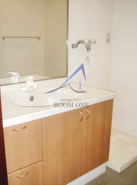 洗面設備　洗面台です。