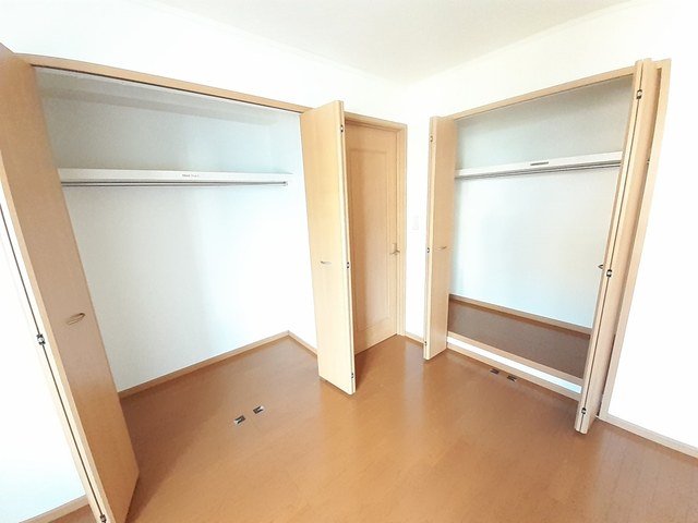 収納　大きなスペースがあり、収納には困りません