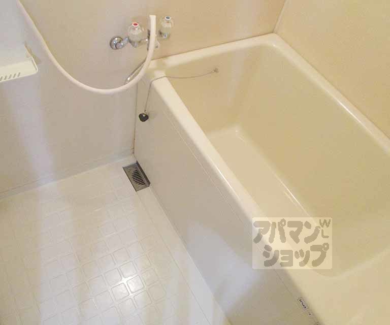 バス・シャワールーム　２０６号室の写真です。