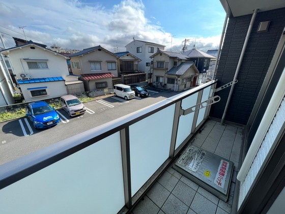バルコニー　※別部屋の写真です