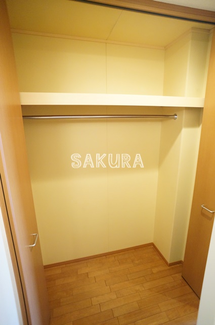 収納　お荷物の多い方でも安心のクローゼット付き♪