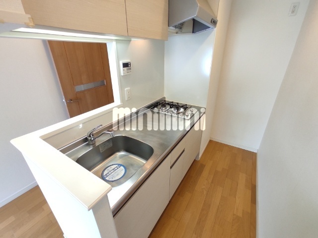 キッチン　２口コンロでお料理がはかどります！