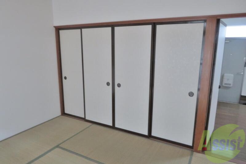 収納　収納は昔ながらの感じ。中が重要ですよね。