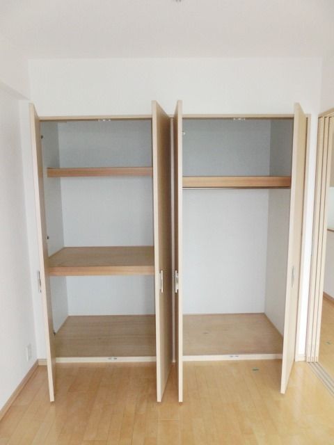 収納　大容量のクローゼット
