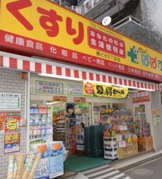 ドラックストア　どらっぐぱぱす（ドラッグストア）まで40m