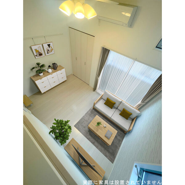 居室・リビング　同シリーズ物件モデルルームの写真になります