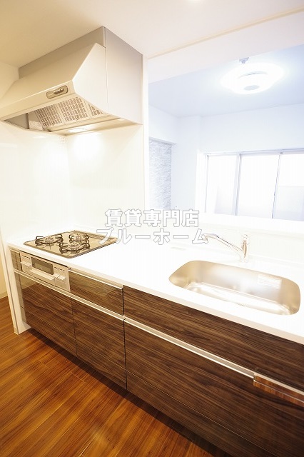 キッチン　グリル付きのシステムキッチン！