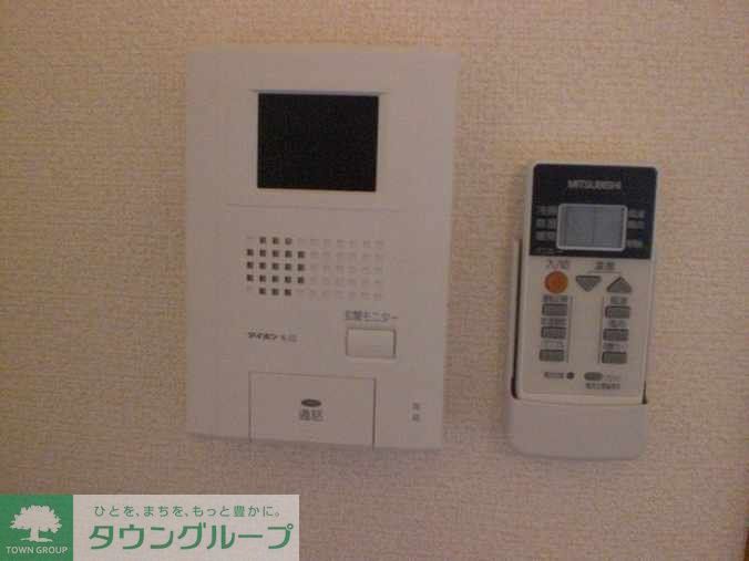 セキュリティ　モニター付きインターホン