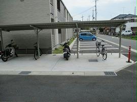 駐車場　駐輪スペース