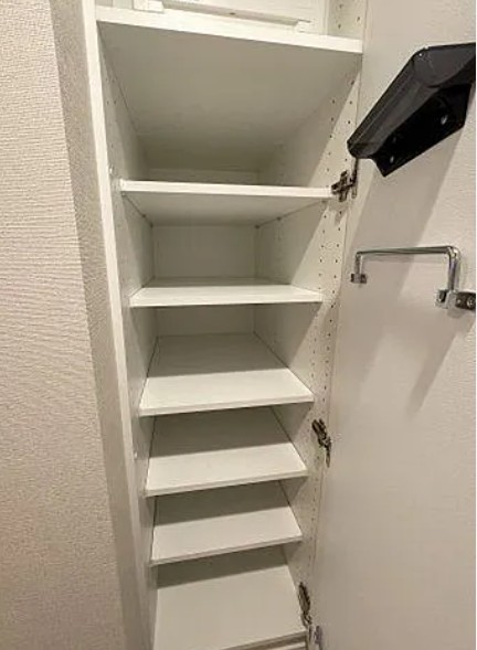 収納　大きなスペースがあり、収納には困りません