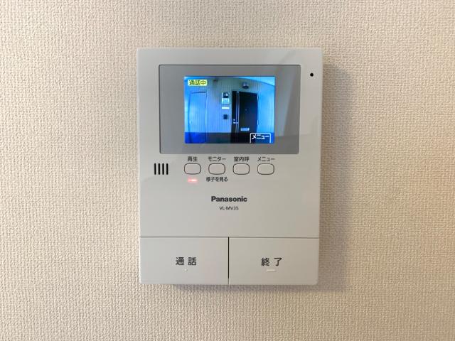 セキュリティ　カメラ付インターホン