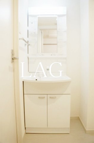 洗面設備　洗面台です。