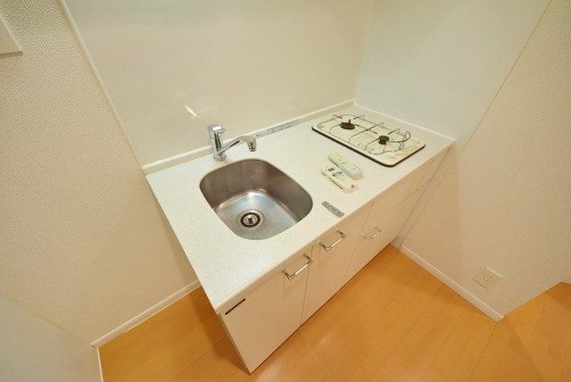 キッチン　★お料理らくらくガスコンロ２口付キッチンです★