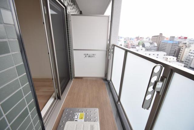 バルコニー　落ち着いた時間を過ごせるバルコニーです