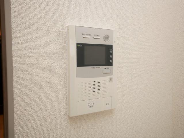 セキュリティ　モニター付きインターホンです