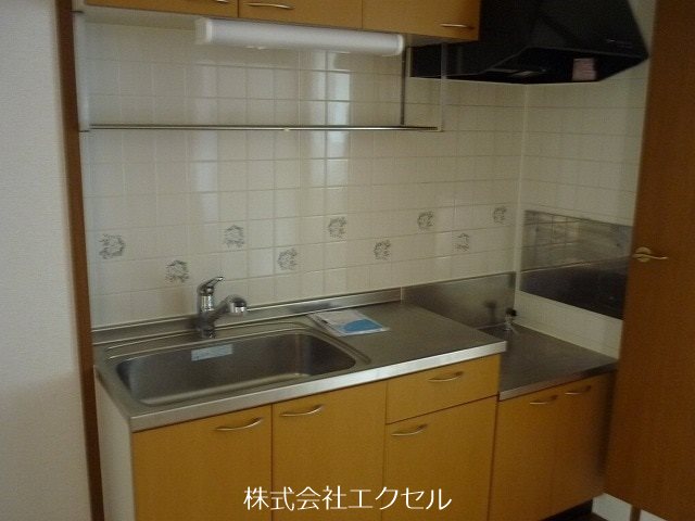 キッチン　お好きなガスコンロを設置できます。