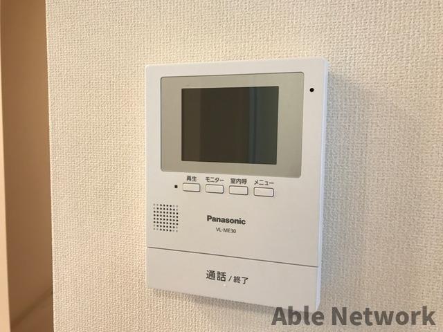 セキュリティ　安心のカメラ付きインターホン