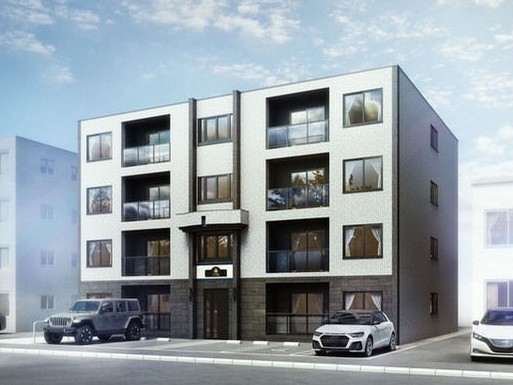 建物外観　外観パース