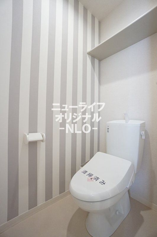トイレ　あると嬉しい温水洗浄便座付きトイレ☆