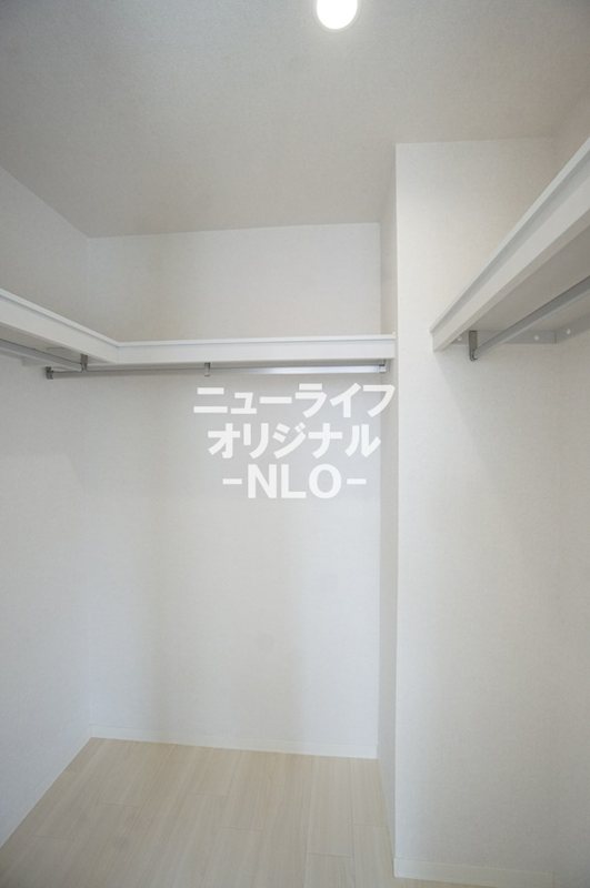 収納　荷物が多い方もすっきり収納できるWIC☆