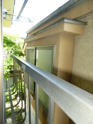バルコニー　洗濯物干せます。