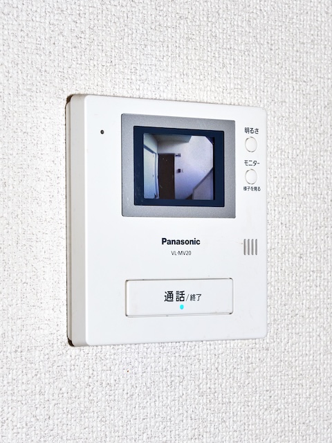 セキュリティ　カラーモニター付インターホン