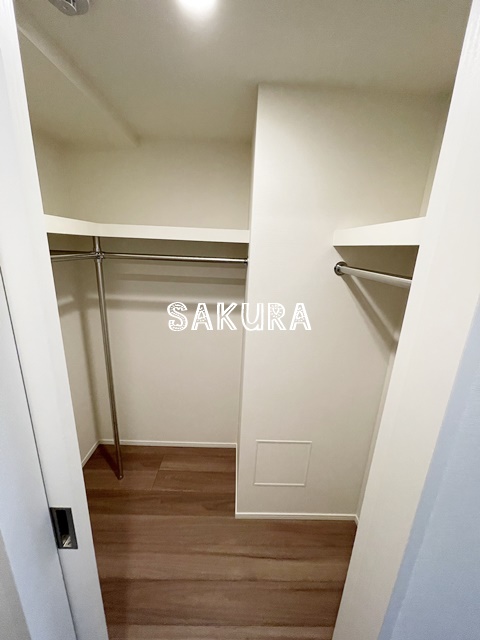 収納　お荷物の多い方でも安心のクローゼット付き♪