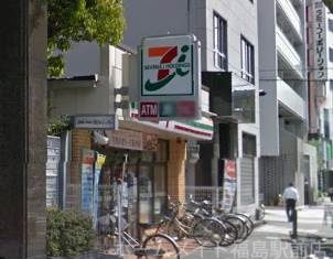 コンビニ　セブンイレブン大阪福島6丁目店（コンビニ）まで90m